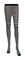 Black and White Tights - Striped Nylon Stretch Pantyhose Stocking Accessories for Every Day Attire and Costumes for Teens and Children